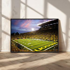 University of Oregon Ducks Football Team Print - Eugene
