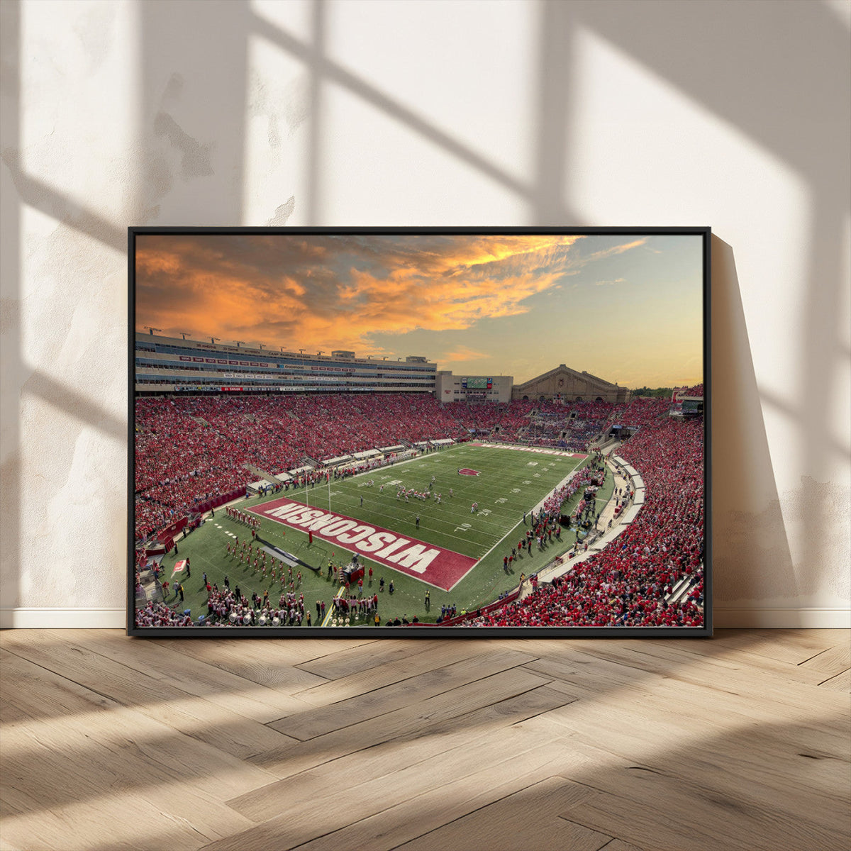 Camp Randall Stadium Wisconsin Badgers Large Wall Art Canvas