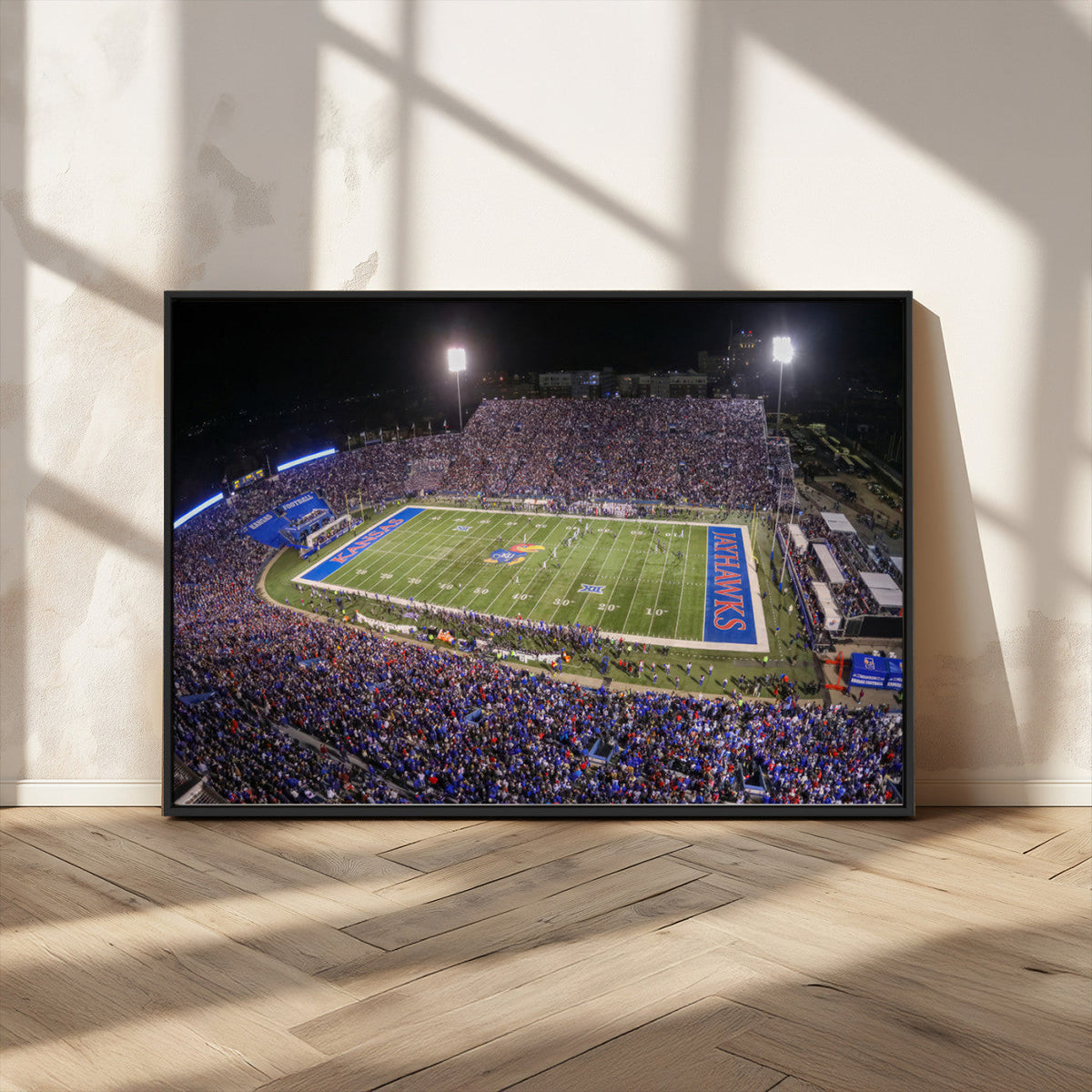 University of Kansas Jayhawks Football Team Print - Lawrence
