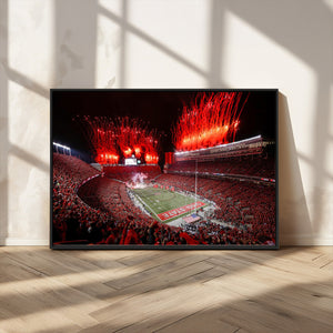 Ohio State University Buckeyes Football Team Print -