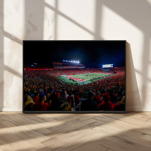 Rutgers Scarlet Knights Football Team Print - SHI Stadium,