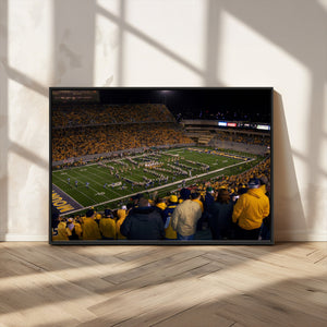 West Virginia Uni Mountaineers Football Team Print - Milan