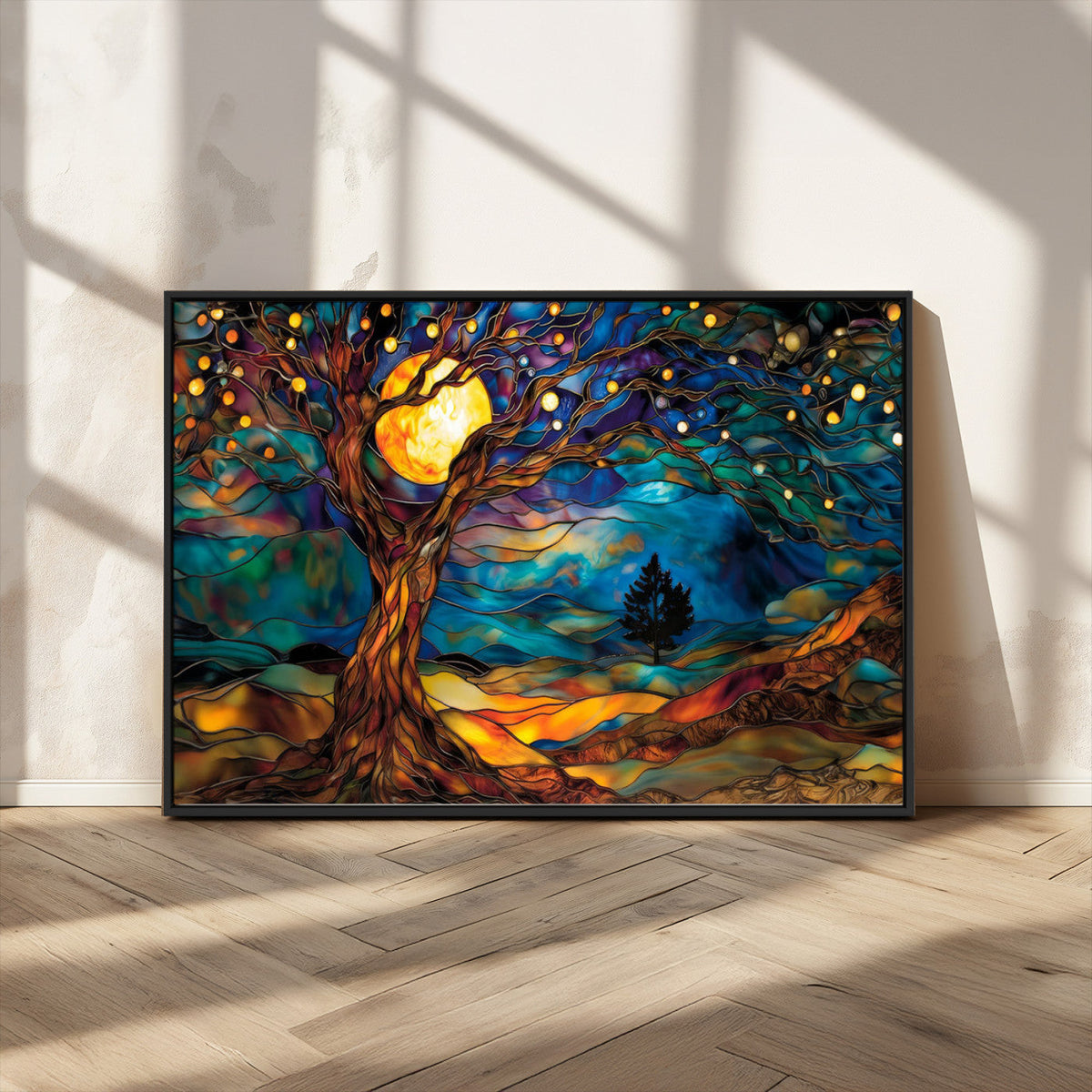 Tree of Life Wall Art - Yggdrasil Tree of Life Canvas Print
