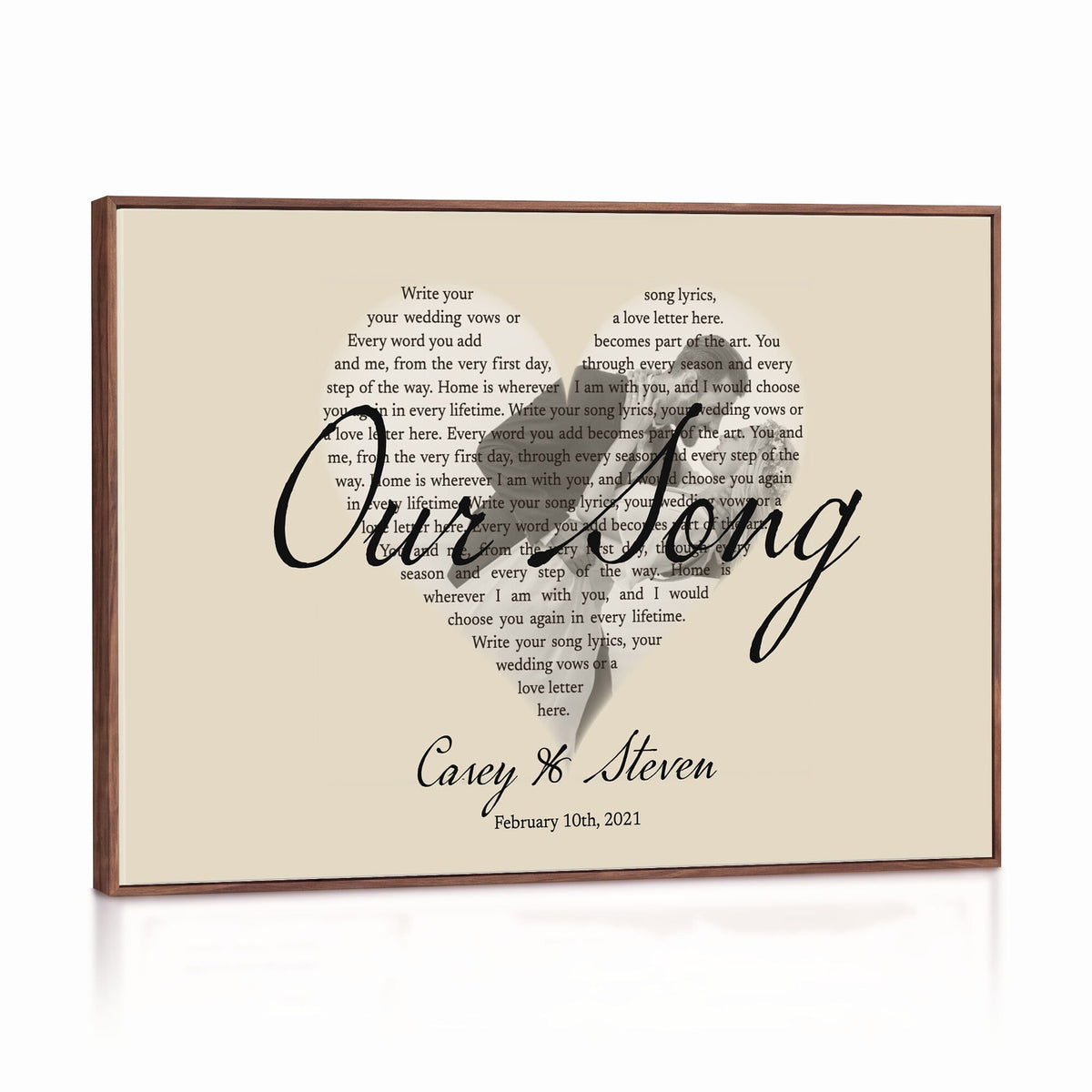 Create Your Custom Canvas Print, Personalized Photo Wall Art