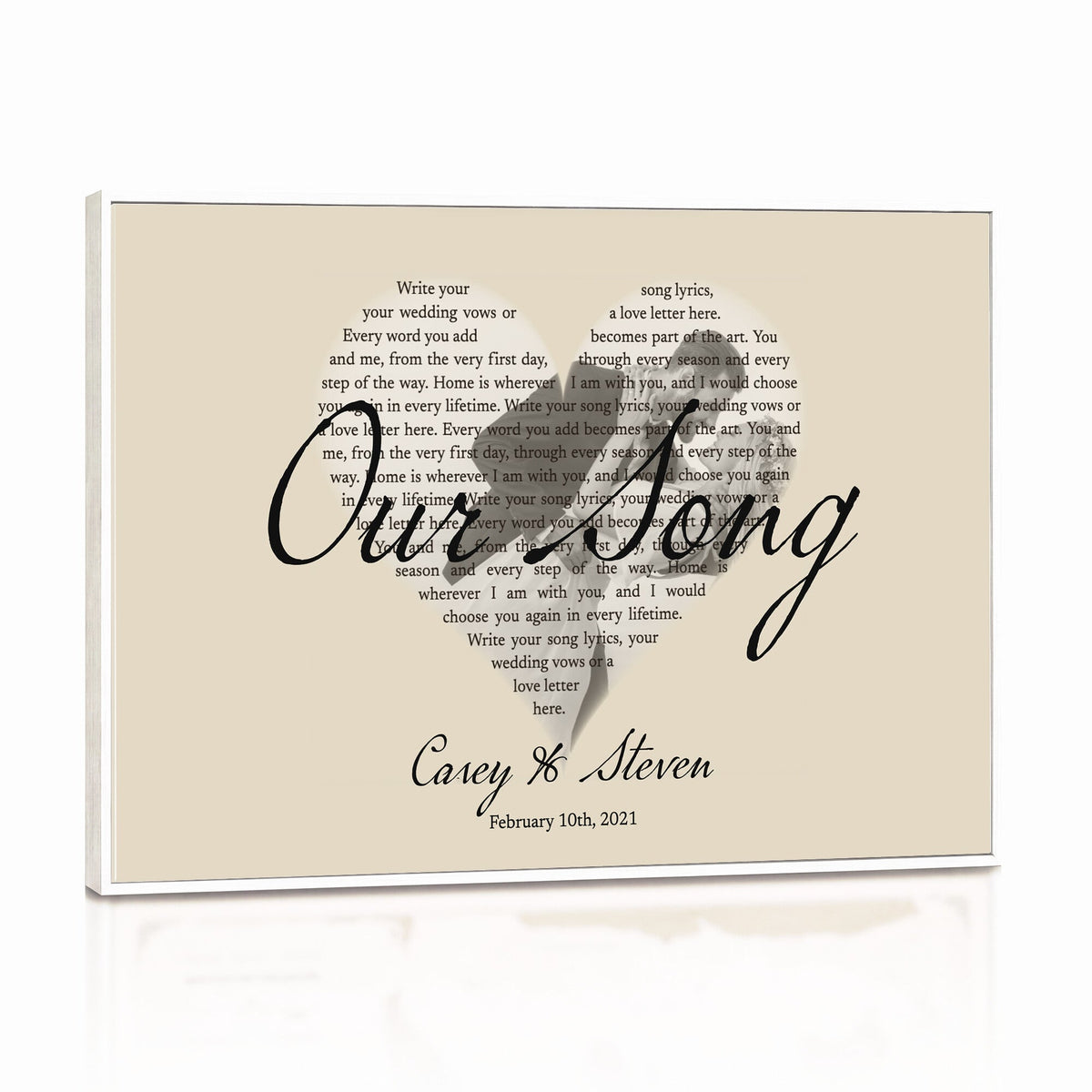 Create Your Custom Canvas Print, Personalized Photo Wall Art