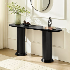 62.99 Inch Modern Design Console Table with Roman-Style Legs