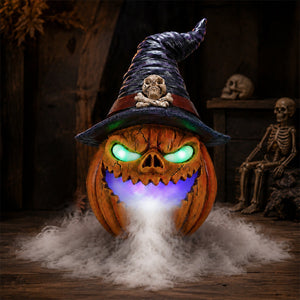 Halloween Jack-O'-Lantern Pumpkin Mist Sprayer Ornament