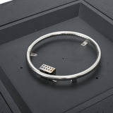 Modern 50,000 BTU Square MgO Fire Table with Propane Tank in Dark Grey