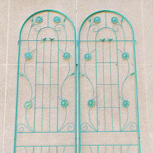 Metal Garden Trellis Rustproof Trellis For Climbing Plant Outdoor Flower Support