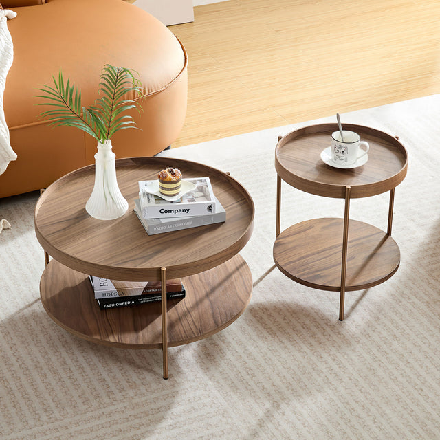 2-piece-modern-2-tier-round-coffee-table-set-for-living-room,easy-assembly-nesting-coffee-tables,-end-side-tables-for-bedroom-office-balcony-yard,walnut-mdf-Accent-Tables