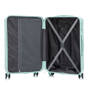Set 3PCs 20'/24'/28' ABS Spinner Wheel Luggage - Mint Green