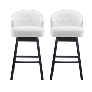 360 Degree Rotation Swivel Counter Stools (Set of 2)