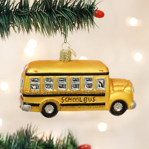 School Bus Ornament by Old World Christmas