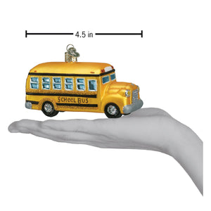 School Bus Ornament by Old World Christmas