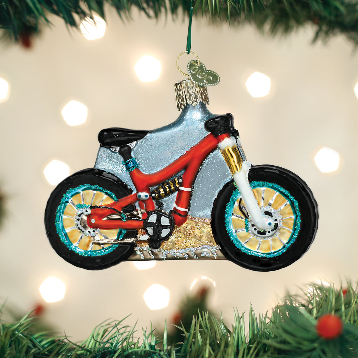 Mountain Bike Ornament 2.75 x 4 x 1 by Old World Christmas