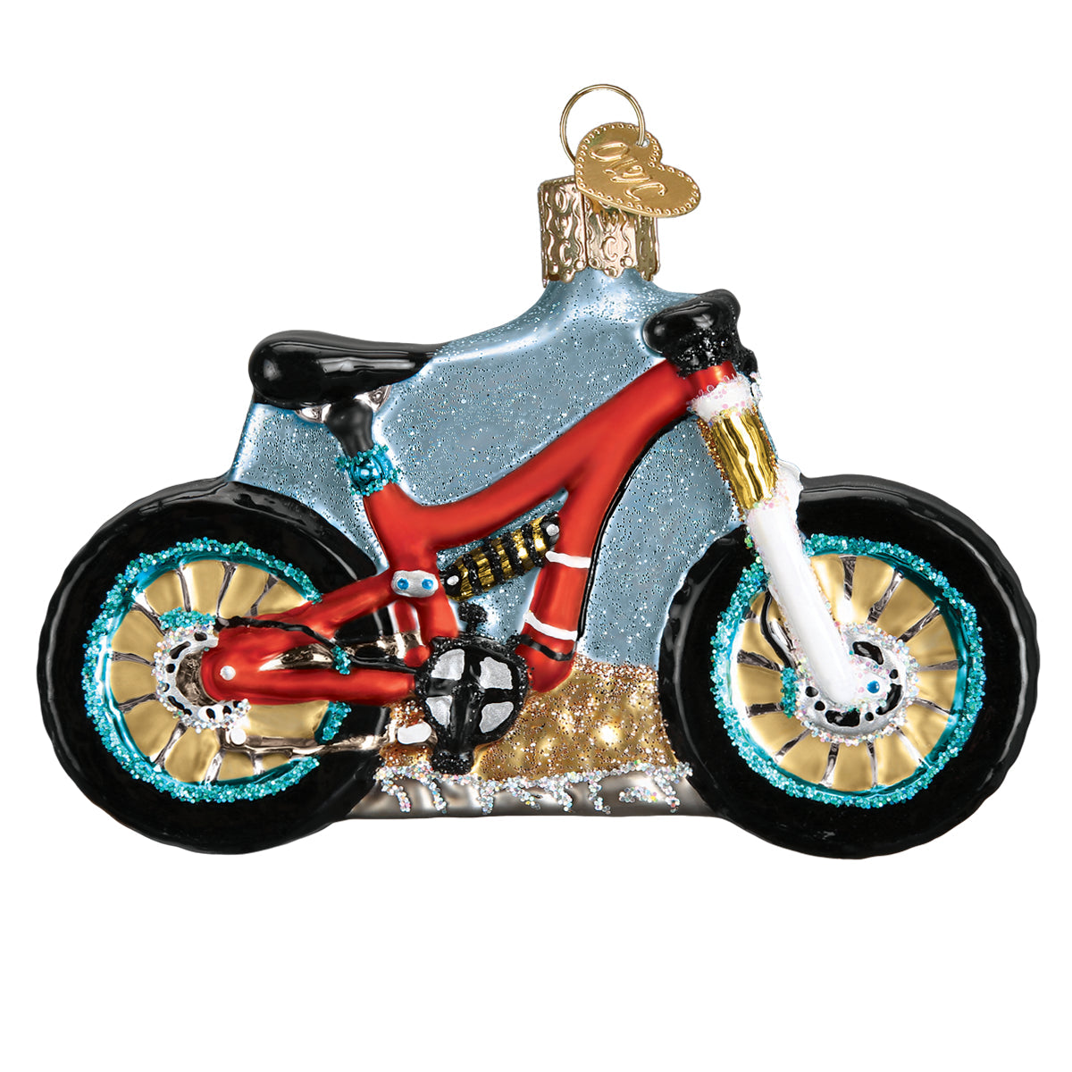 Mountain Bike Ornament 2.75 x 4 x 1 by Old World Christmas