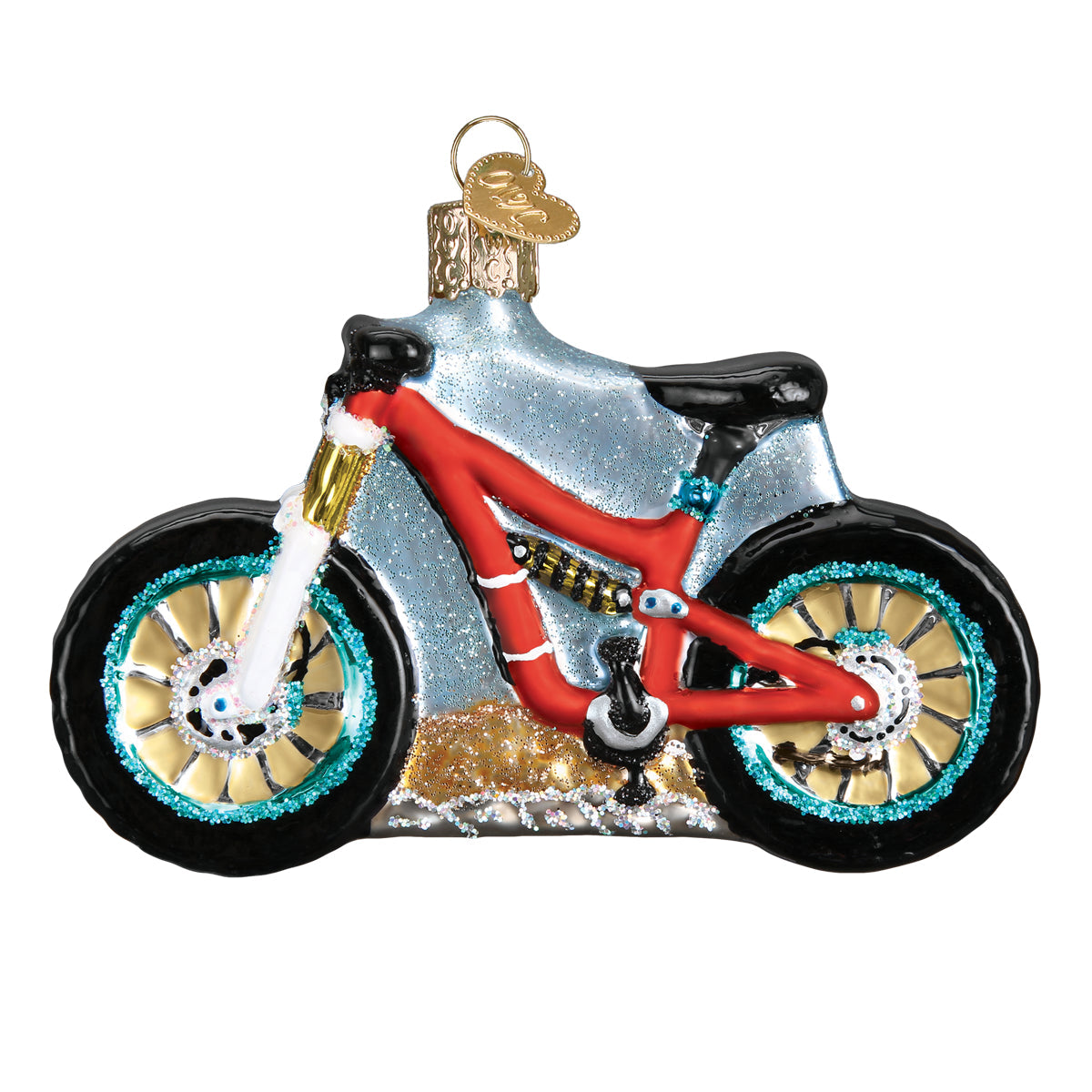 Mountain Bike Ornament 2.75 x 4 x 1 by Old World Christmas