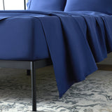Weekender 90gsm Microfiber Sheet Set King Blue