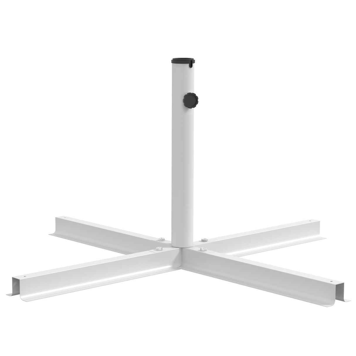 Outsunny universal cross brace stand for small or large umbrella