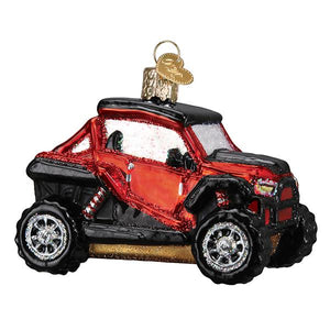 Side By Side ATV Christmas Ornament