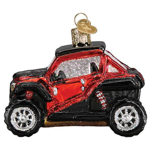 Side By Side ATV Christmas Ornament