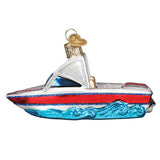 Ski Boat Ornament by Old World Christmas