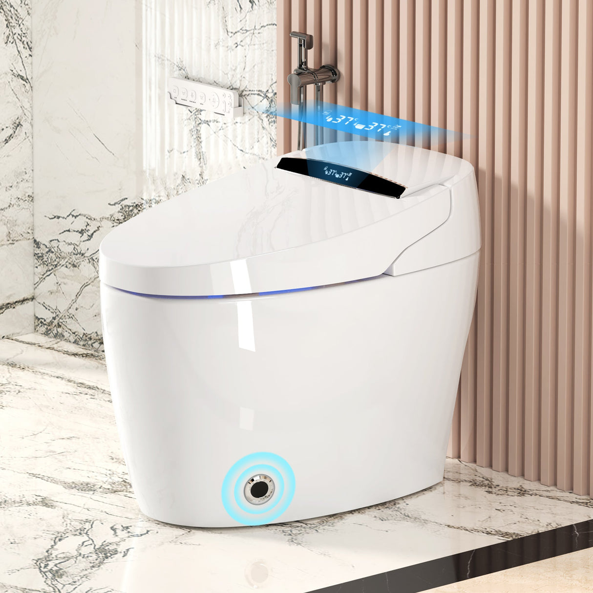Smart Toilets with Heated Bidet Seat