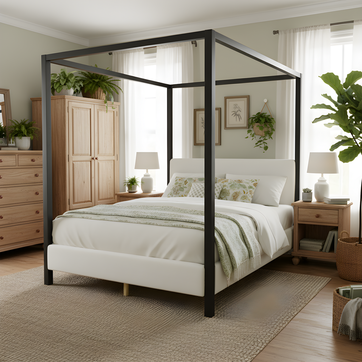 Modern Canopy Bed
