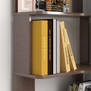 L-Shaped Corner Bookshelf