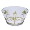 Palm Tree Acrylic Serving Bowls