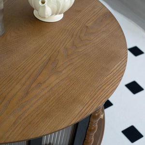 Round 3 Door Storage Coffee Table For Living Room