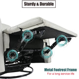 Multi-Motion Swivel Rocking Recliner with USB Charging