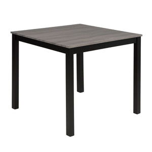 5 Piece Counter Height Table Set, Square Table And 4 Upholstered Chairs