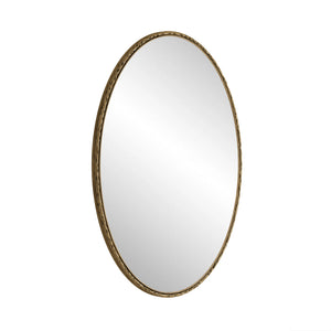 Iron Art Oval Retro Mirror