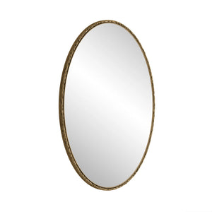 Iron Art Oval Retro Mirror