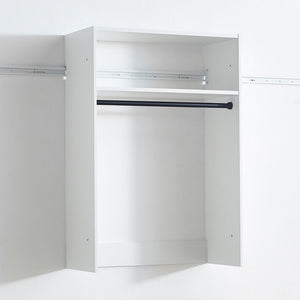 Devi - Wall Mounted Wood Closet System