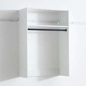 Devi - Wall Mounted Wood Closet System