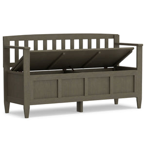 Brooklyn - Handcrafted Entryway Storage Bench