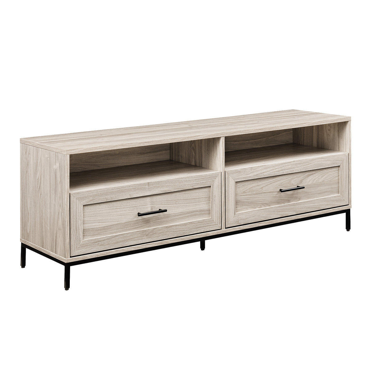Contemporary-Minimalist-2-Drawer-Low-TV-Stand-for-TVs-up-to-65'-Birch-Entertainment-Centers-&-TV-Stands