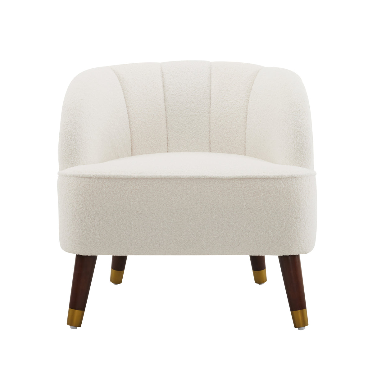 Upholstered Barrel Accent Chair