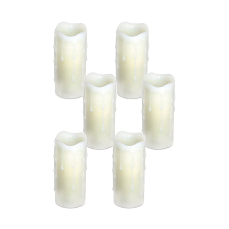 Led-dripping-wax-pillar-candles-(set-of-6)-Candles