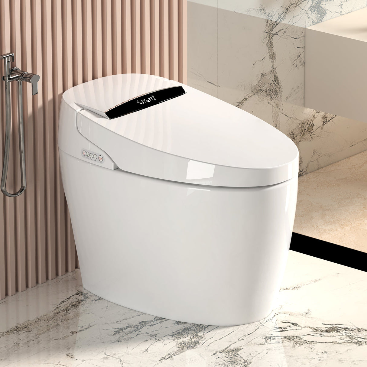 Smart Toilets with Heated Bidet Seat
