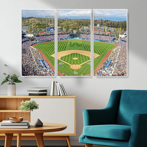 Citi Field Wall Art Print | 3-Panel New York Mets Baseball