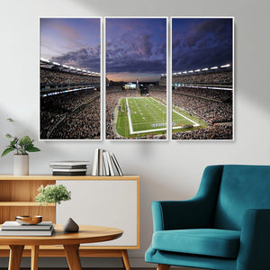 New England Patriots Football Team Print - Foxborough