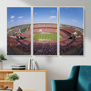 William Brice Stadium Wall Art Canvas Print – Stadium Crowd