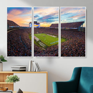 Jordan-Hare Stadium Wall Art Canvas Print, Football Stadium