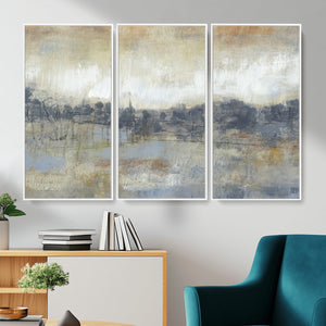 Abstract Neutral Landscape Painting Wall Art