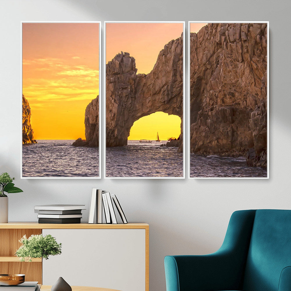 El Arco Cabo San Lucas Ocean Arch Wall Art Canvas Print