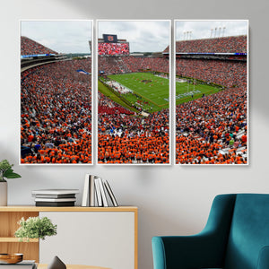 Auburn Stadium Wall Art Canvas Print, Jordan Hare Stadium