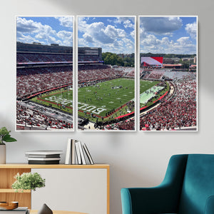 Georgia Bulldogs Stadium Wall Art Canvas Print, Sanford